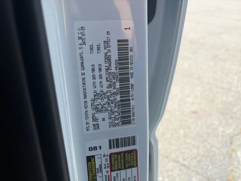 Used 2025 White Toyota TRD Off Road image 34