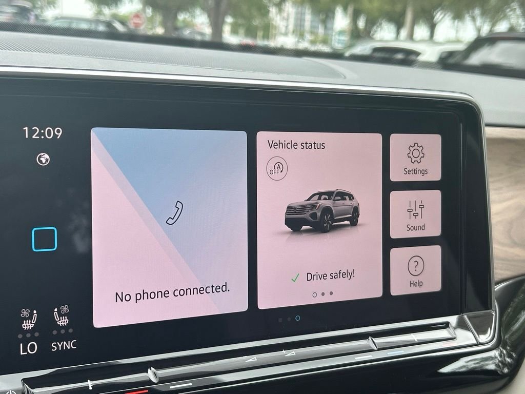New 2026 Black Volkswagen SE w/Technology image 16
