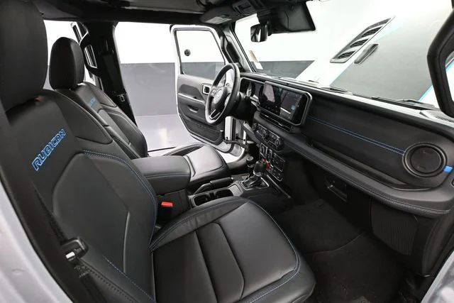 Certified Used 2024 Silver Jeep Rubicon 4xe image 50