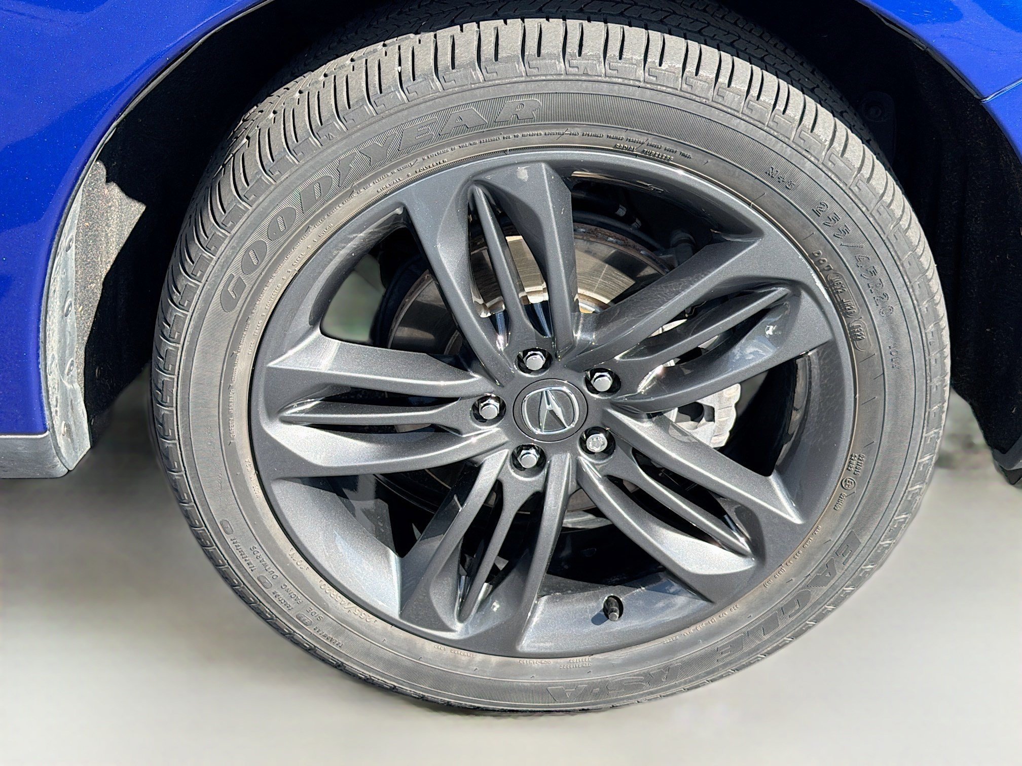 Used 2022 Apex Blue Pearl Acura w/A-Spec Package image 8