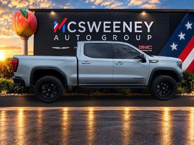 Used 2024 Sterling Metallic GMC AT4X image 6