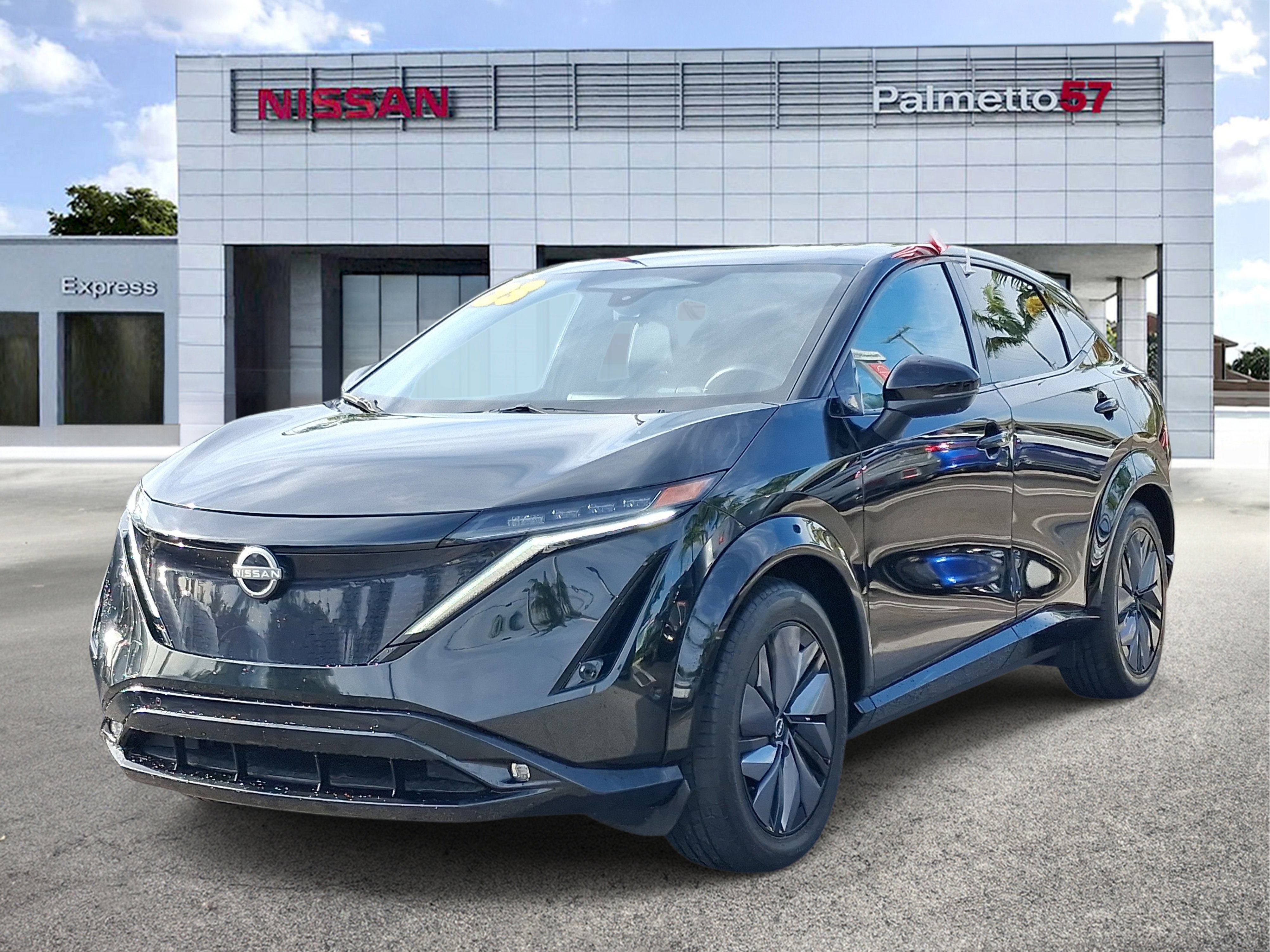 Certified Used 2023 Black Nissan PLATINUM+ e-4ORCE image 3