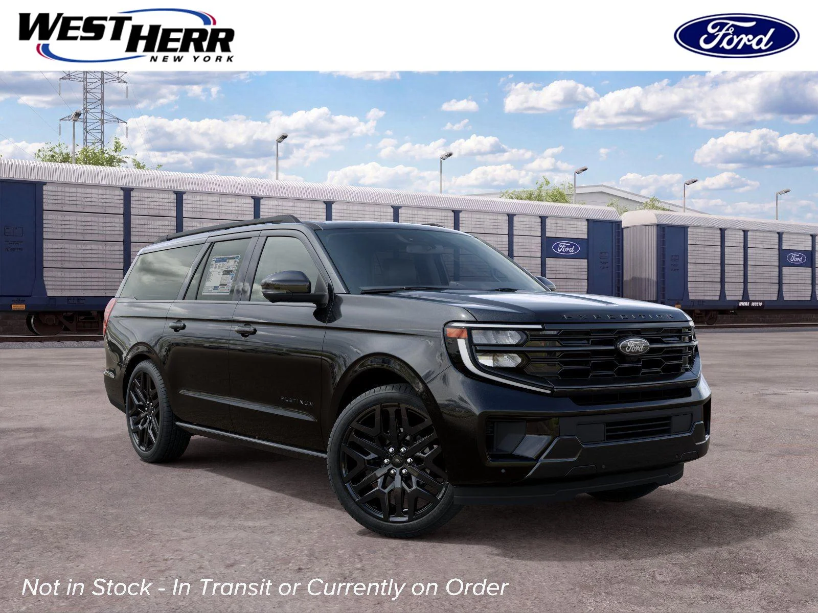 New 2027 Agate Black Metallic Ford MAX Platinum image 1