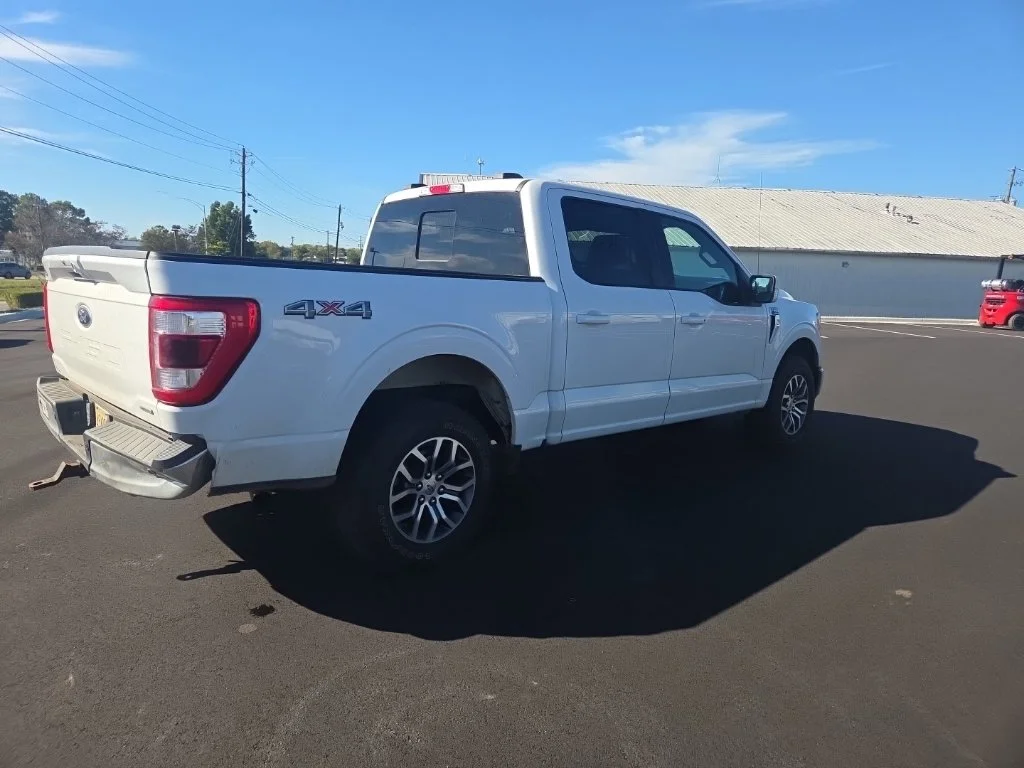 Certified Used 2021 White Ford Lariat image 16