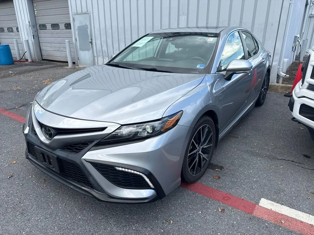 Used 2023 Silver Toyota SE image 2