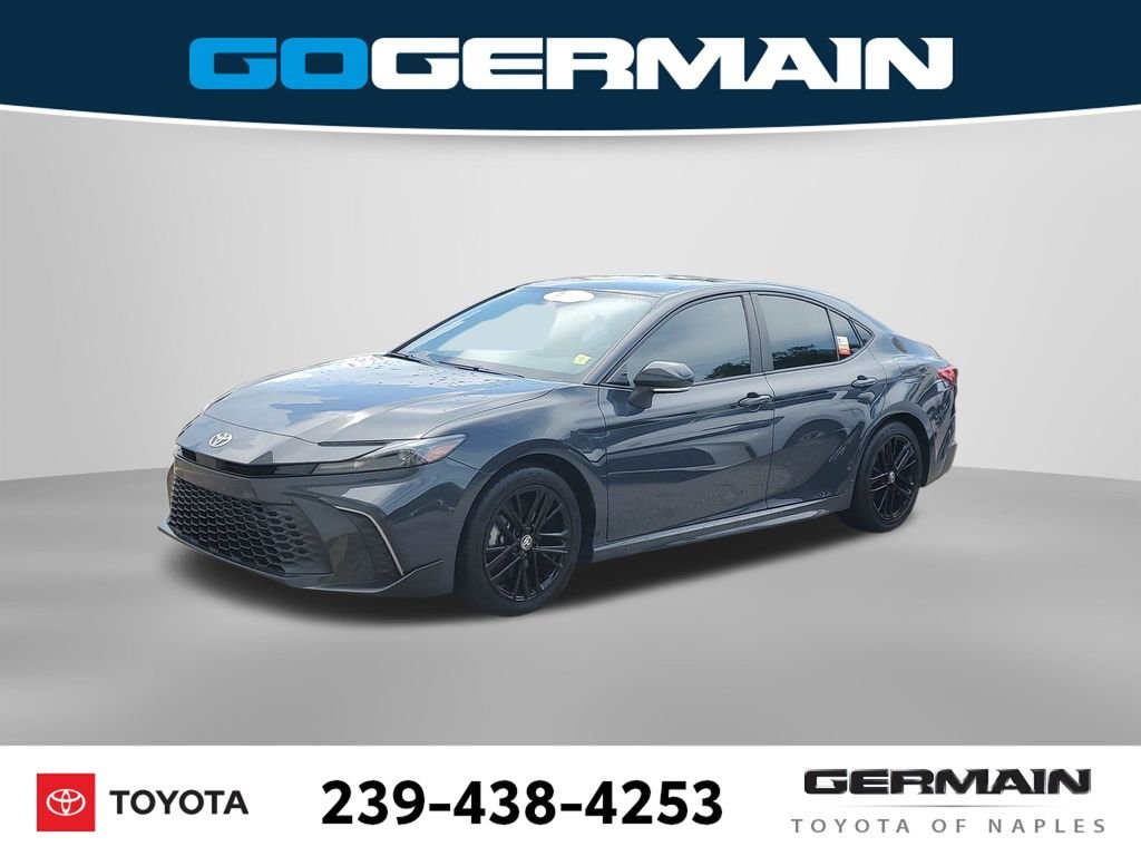 Used 2025 Gray Toyota SE image 1