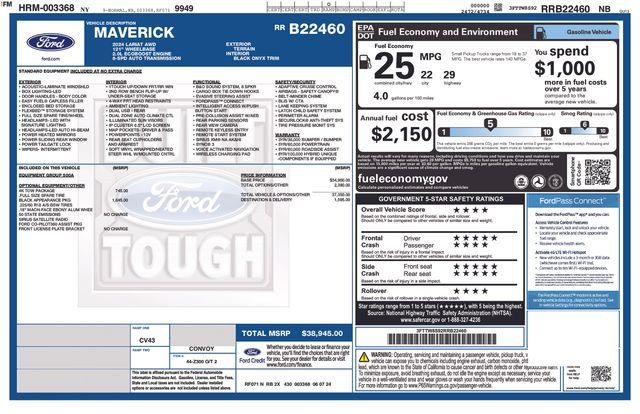 Used 2024 Black Ford Lariat image 9