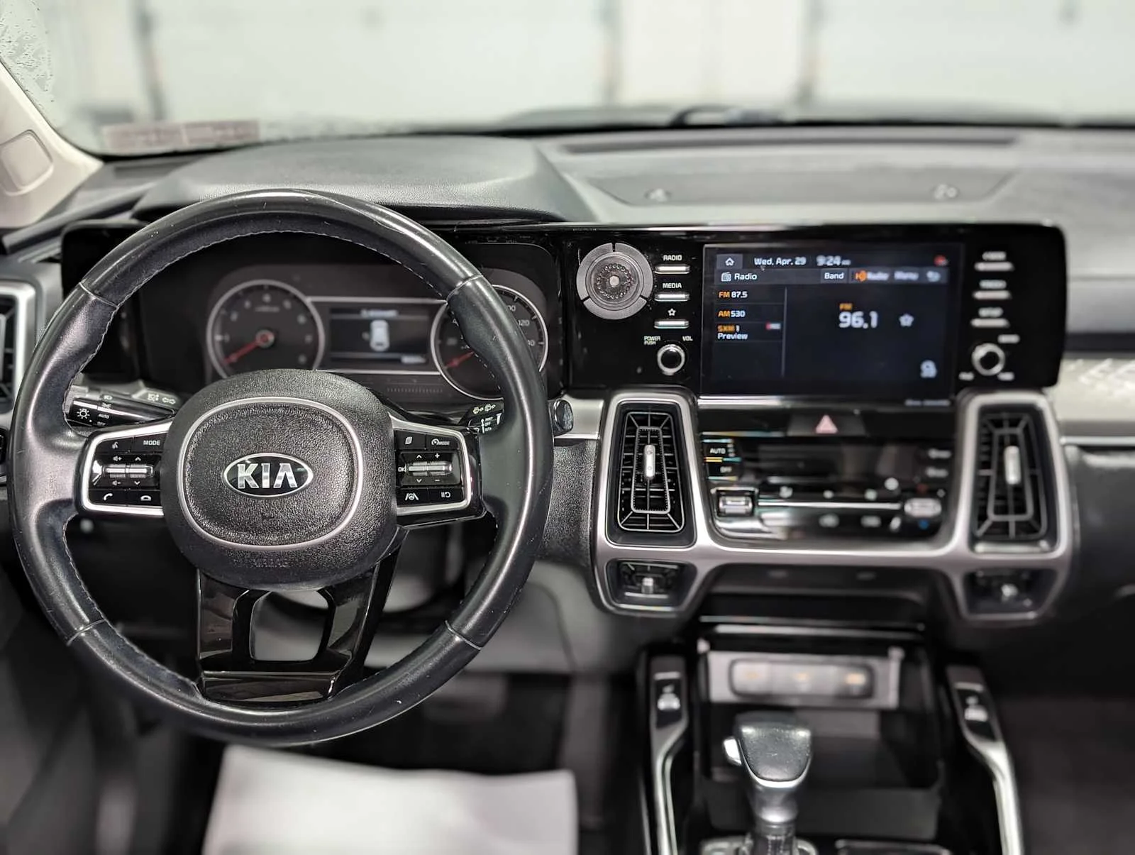 Used 2021 Ebony Black Kia S image 5