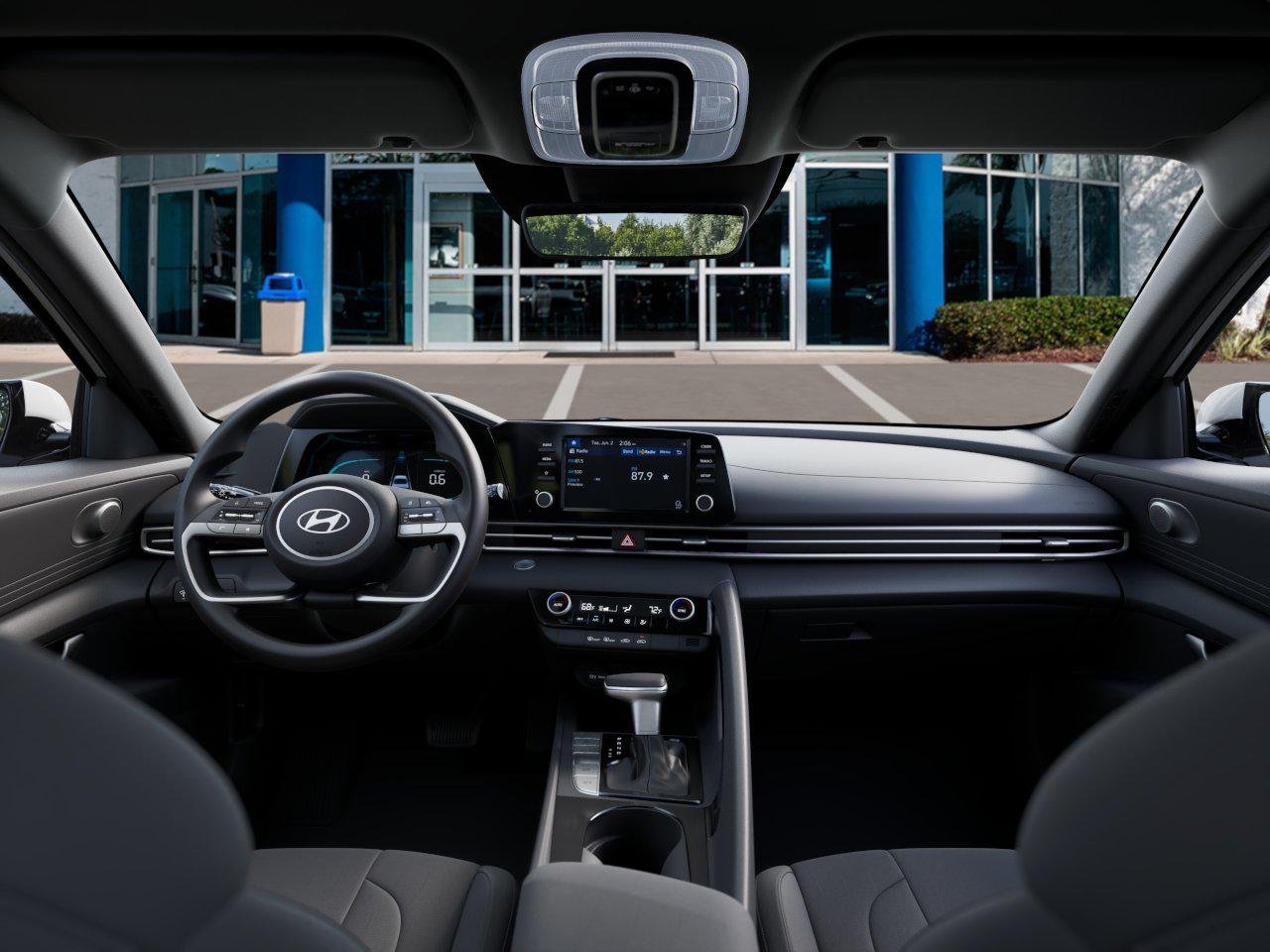 New 2026 Serenity White Hyundai Blue image 11
