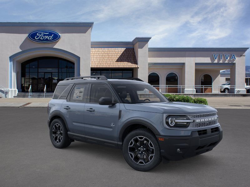 New 2025 Azure Gray Metallic Tri-Coat Ford Outer Banks® image 7