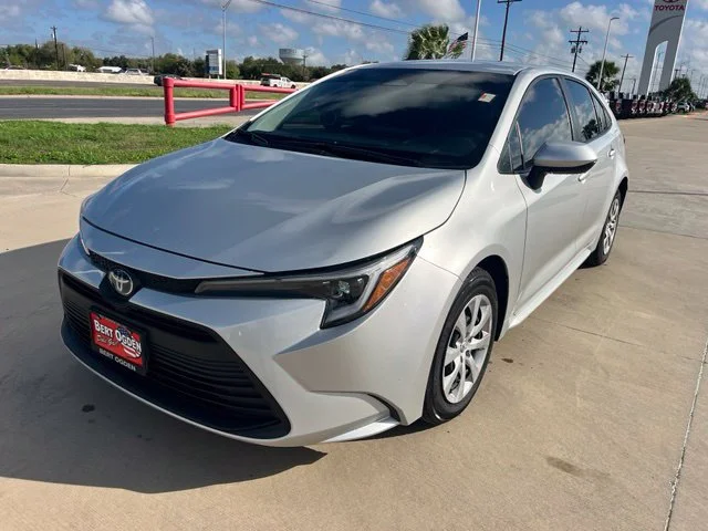 Used 2024 Silver Toyota LE image 3