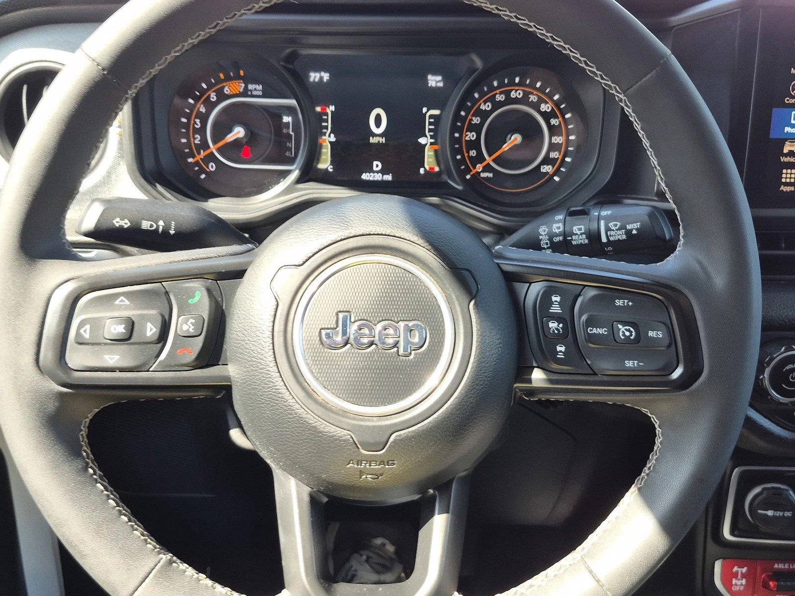 Certified Used 2025 Bright White Clearcoat Jeep Willys image 27