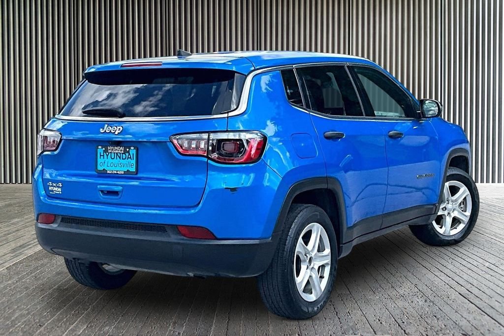 Used 2023 Blue Jeep Sport image 13