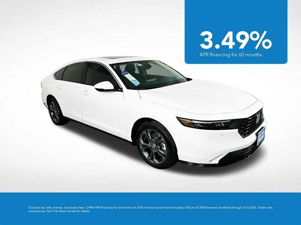 New 2026 Platinum White Pearl Honda EX-L image 1