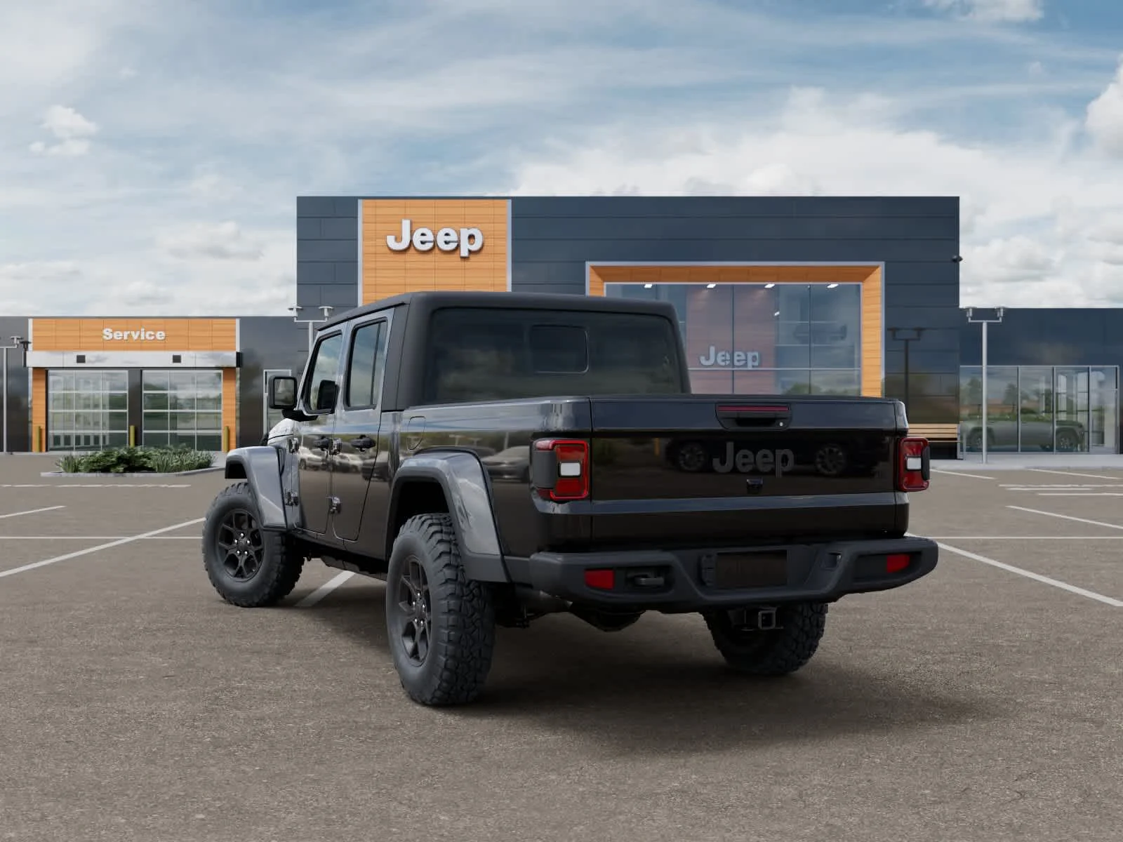 New 2026 Black Clearcoat Jeep Willys image 3