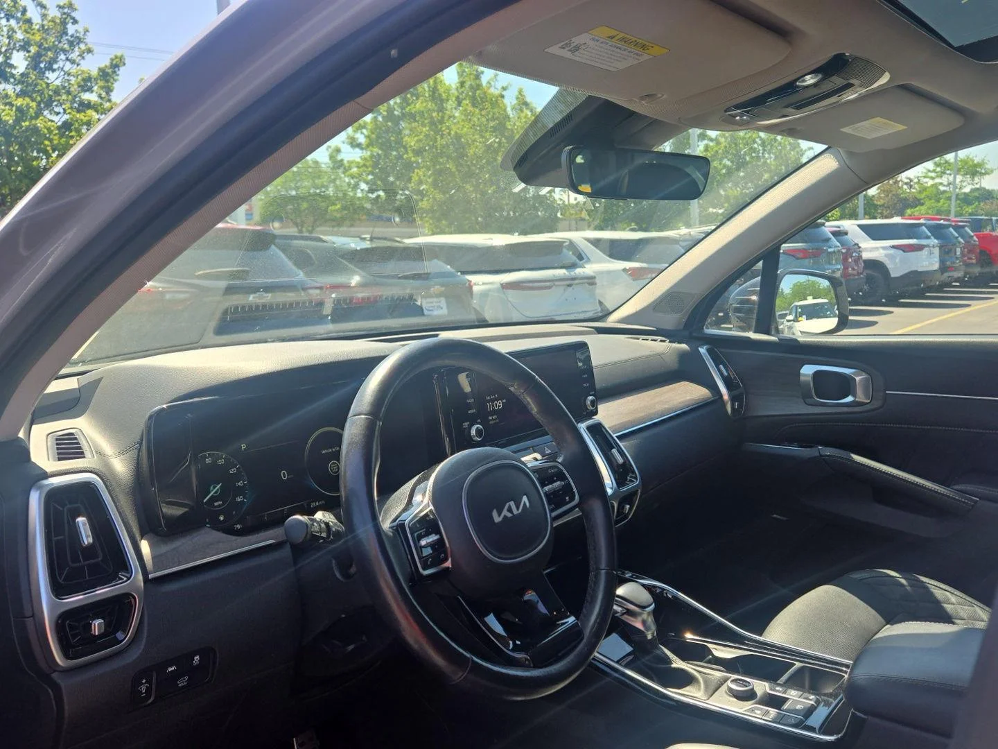 Used 2023 Wolf Gray Kia X-Line SX Prestige image 2