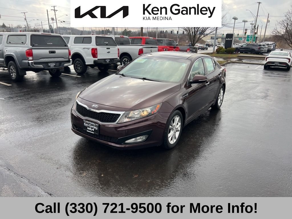 Used 2013 Kia Optima EX with VIN 5XXGN4A74DG259050 for sale in Medina, OH