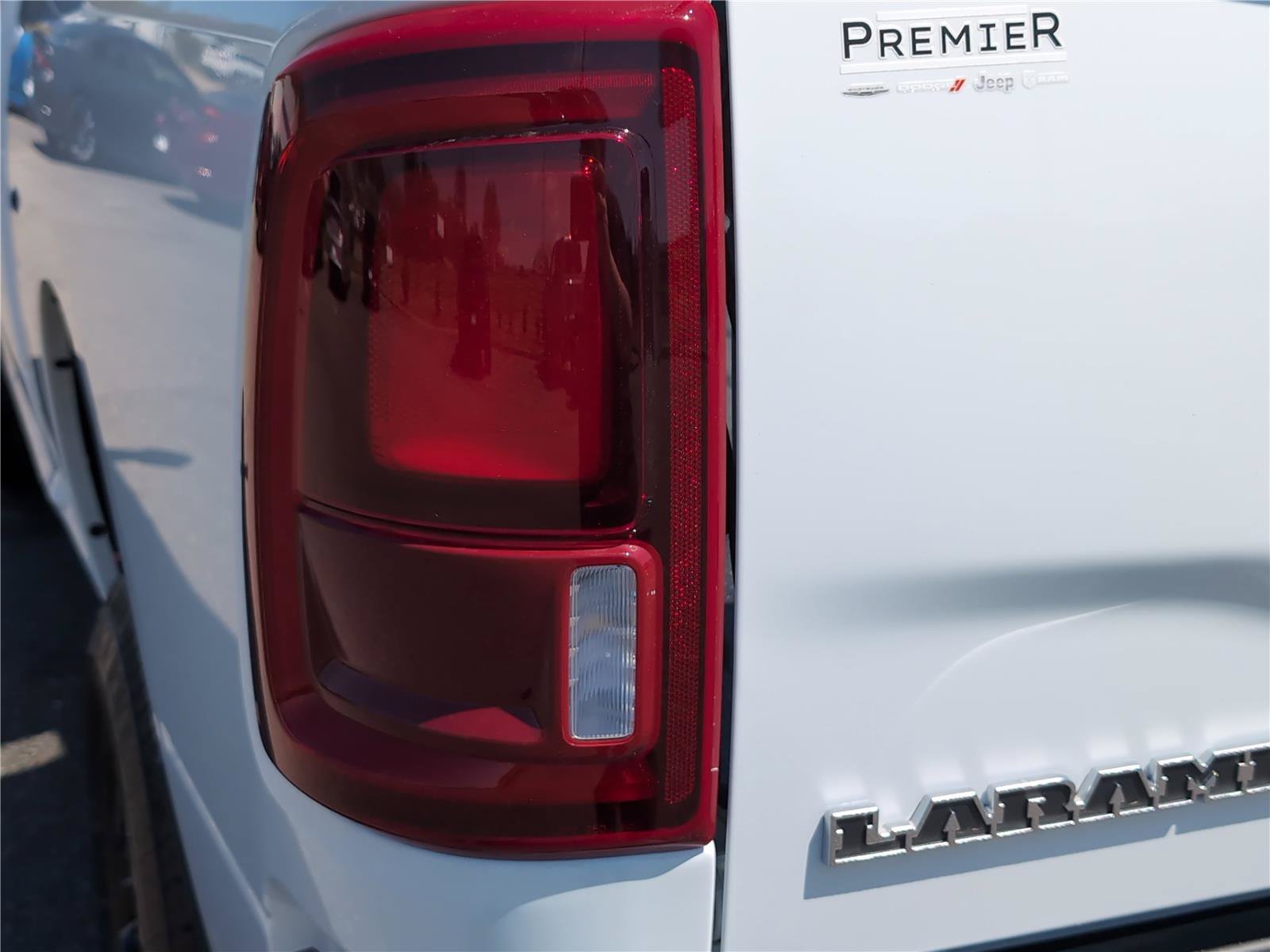 New 2025 Bright White Clear-Coat Exterior Paint RAM Laramie image 10