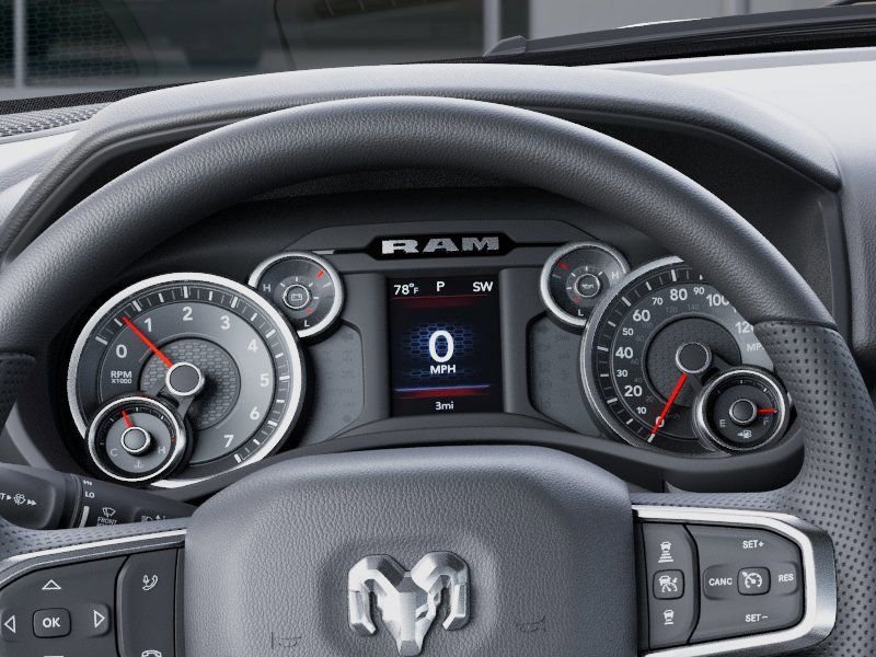 New 2026 Diamond Black Crystal Pearl-Coat Exterior Paint RAM Big Horn/Lone Star image 17