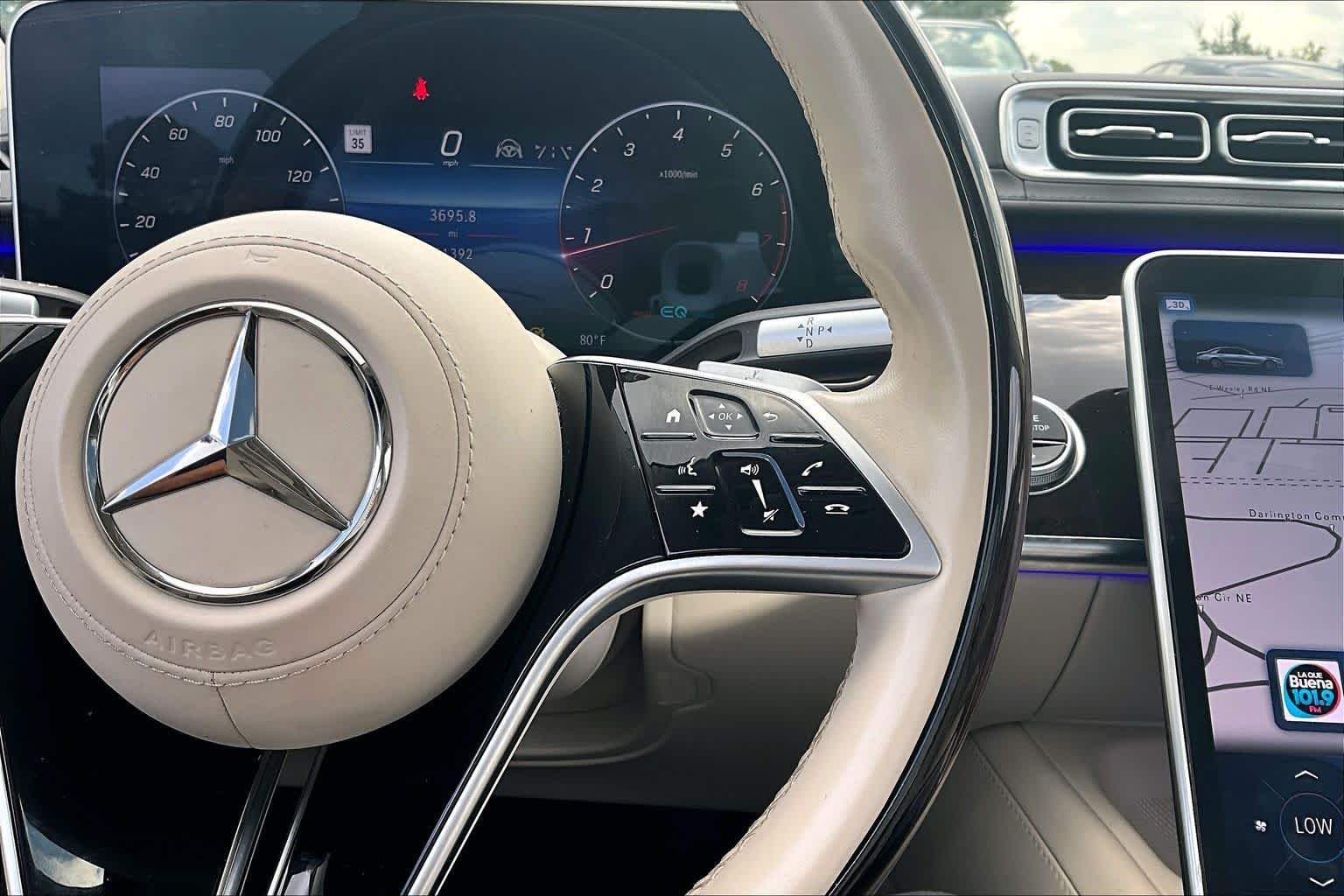 Used 2021 Cirrus Silver Mercedes-Benz S 580 image 25