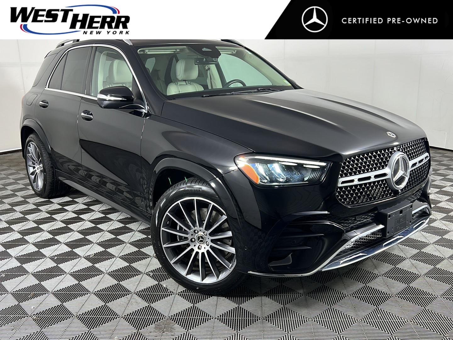Certified Used 2024 Black Mercedes-Benz GLE 350 image 1
