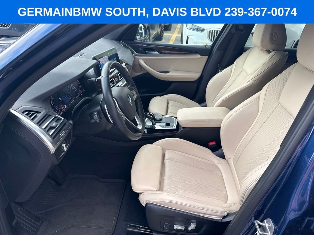 Certified Used 2023 Blue Metallic BMW xDrive30i image 14