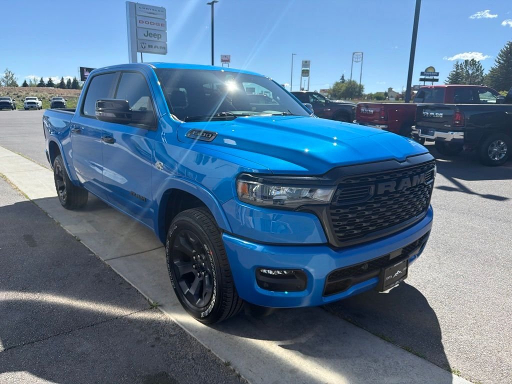 New 2026 Hydro Blue Pearl-Coat Exterior Paint RAM Big Horn/Lone Star image 11