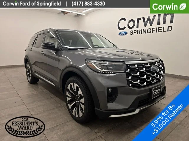 New 2026 Carbonized Gray Metallic Ford Platinum™ image 9
