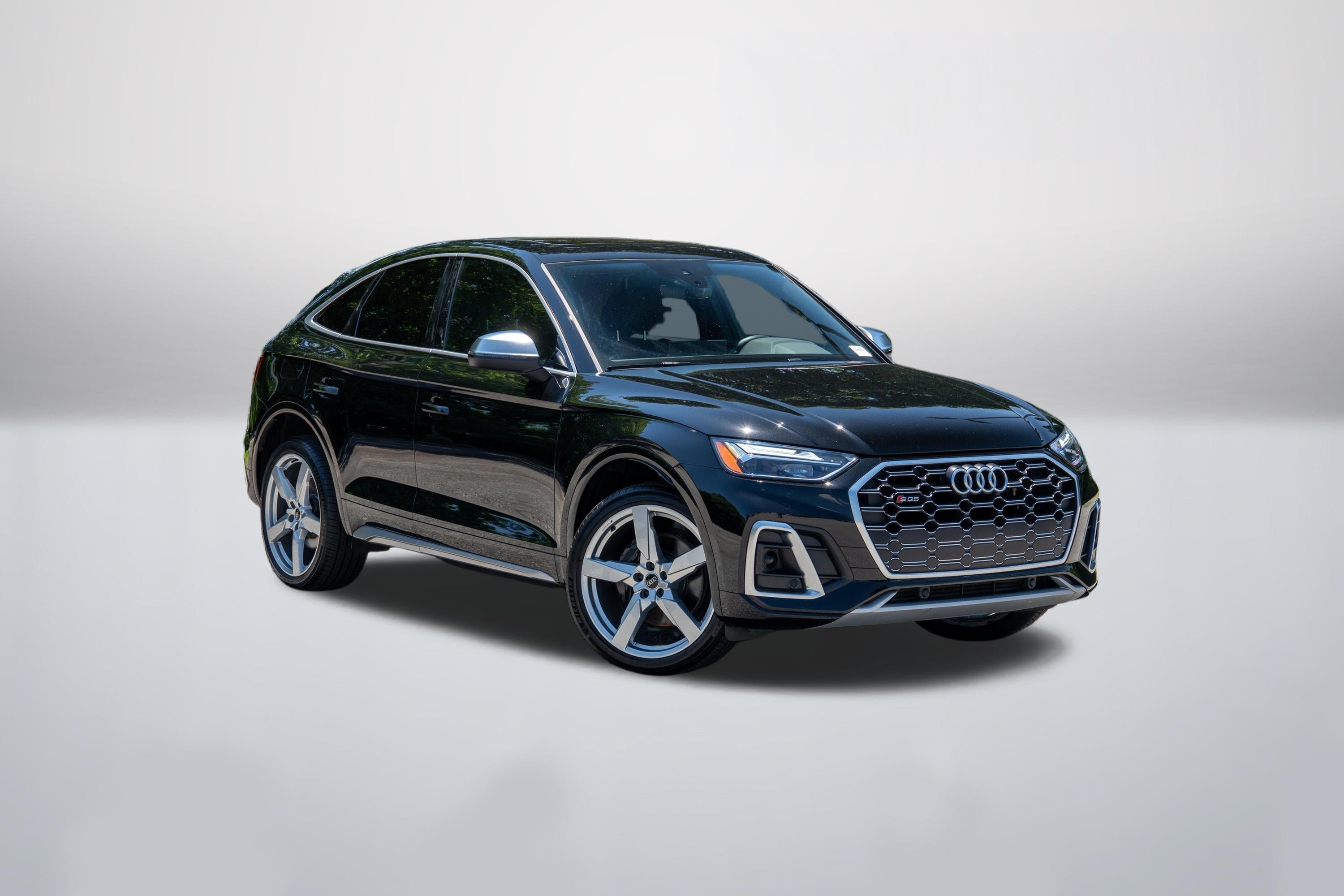 Used 2022 Mythos Black Metallic Audi Premium image 1