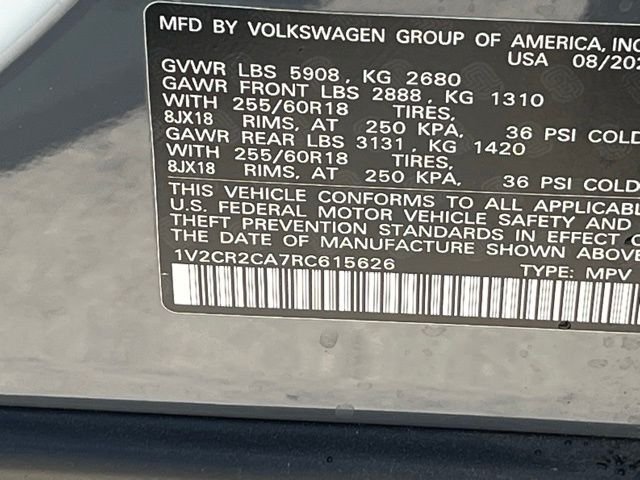 Used 2024 Gray Volkswagen 2.0T Peak Edition SE w/Technology image 37