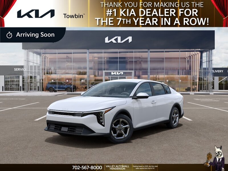 New 2026 Snow White Pearl Kia LXS image 1