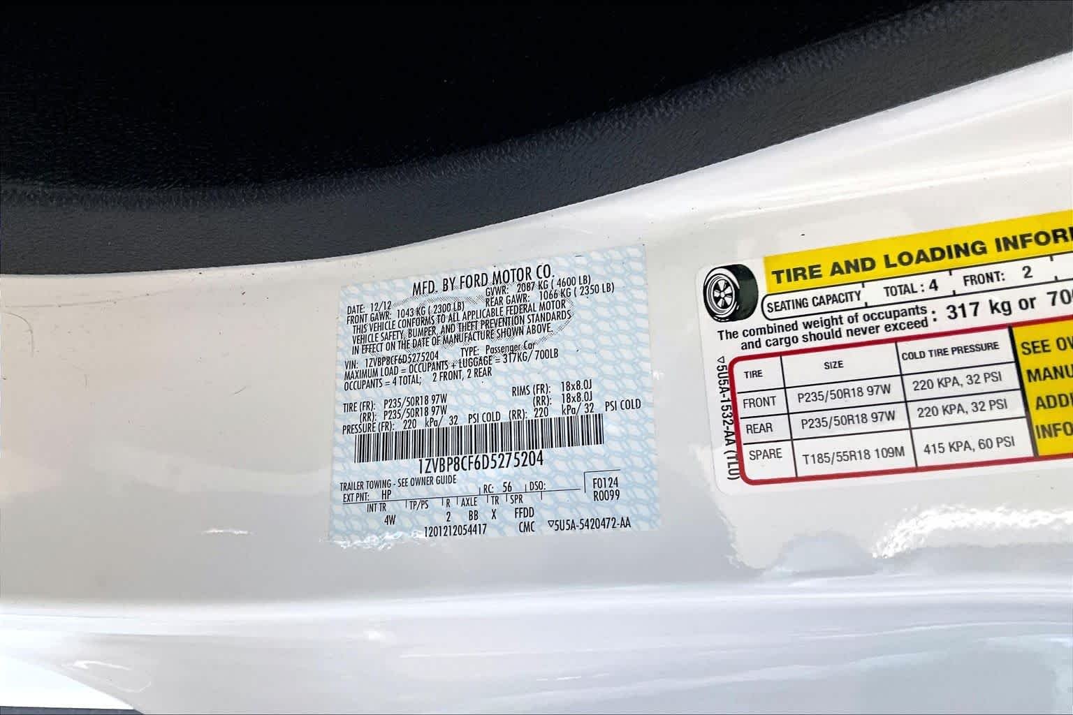 Used 2013 Performance White Ford GT Premium image 31