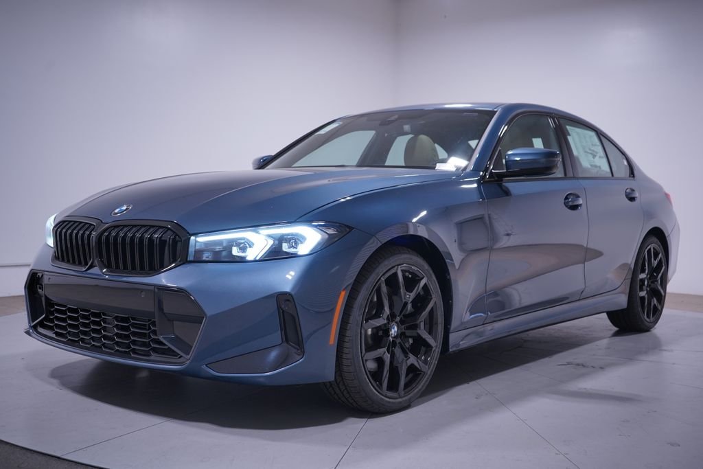New 2026 Blue Metallic BMW 330i image 1