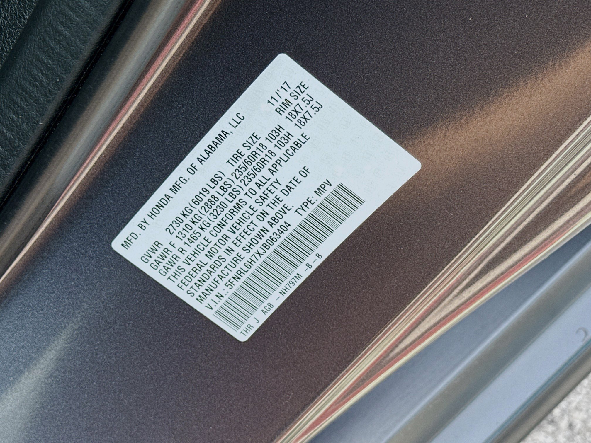 2018 Honda Odyssey EX-L - Photo 33