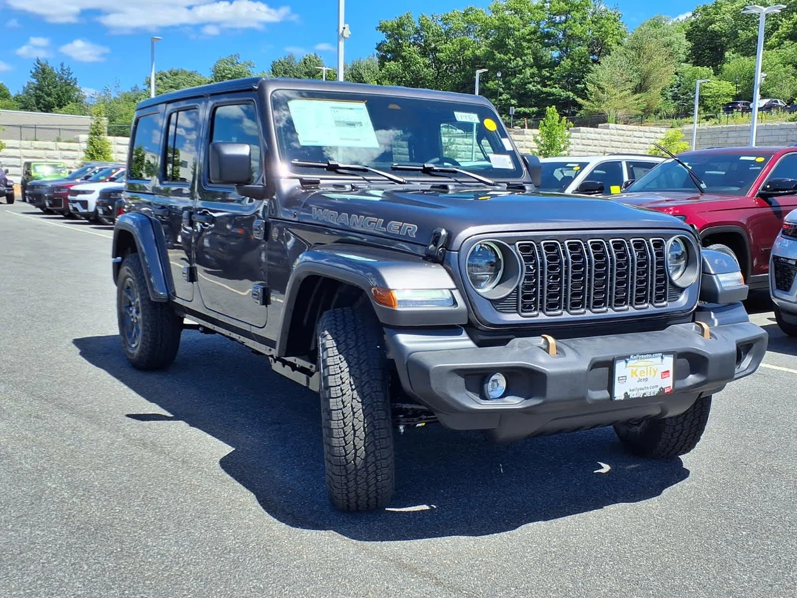 New 2026 Granite Crystal Metallic Clearcoat Jeep 85th Anniversary image 5