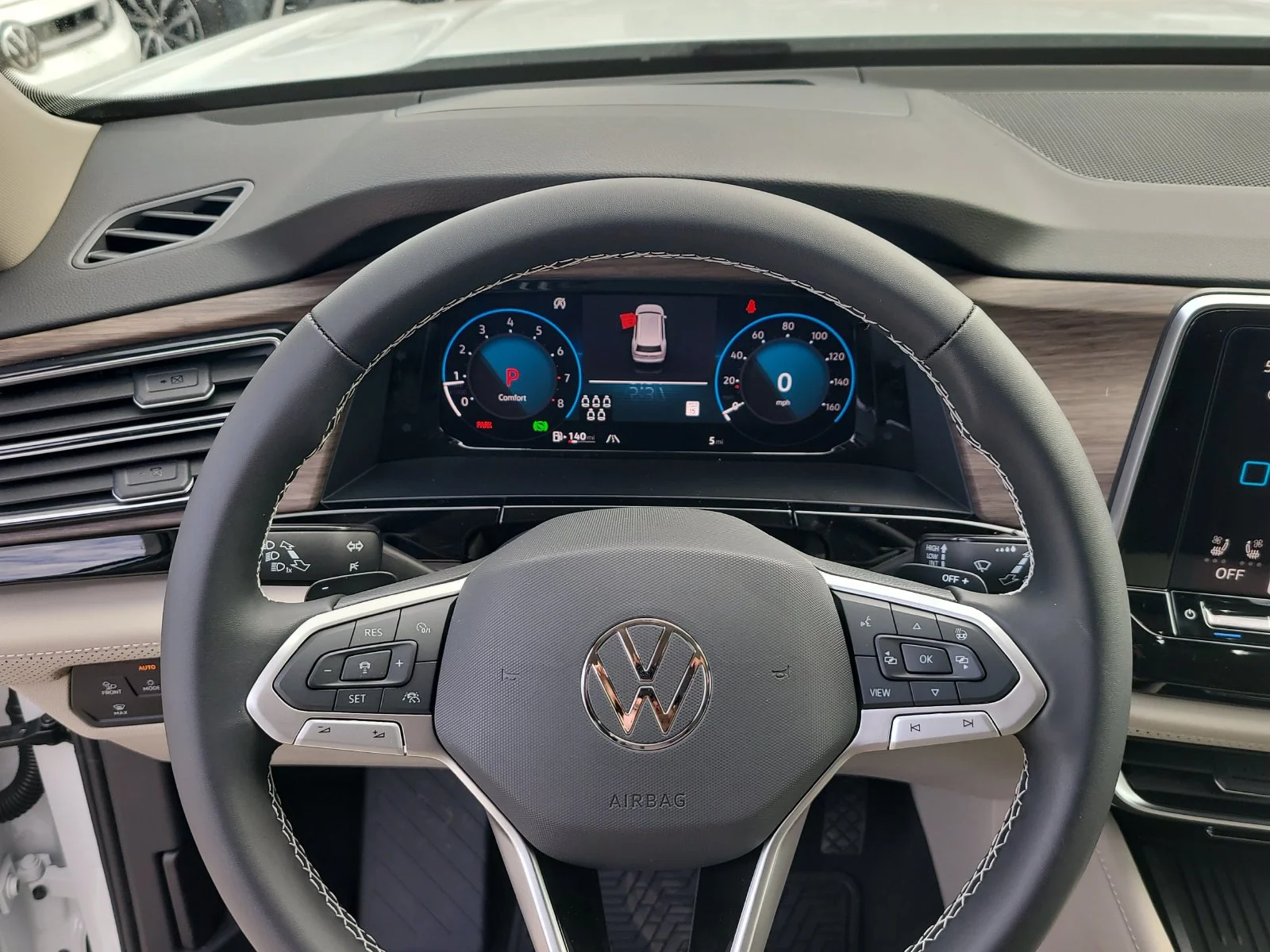 New 2026 Opal White Pearl Volkswagen 2.0T SEL image 29