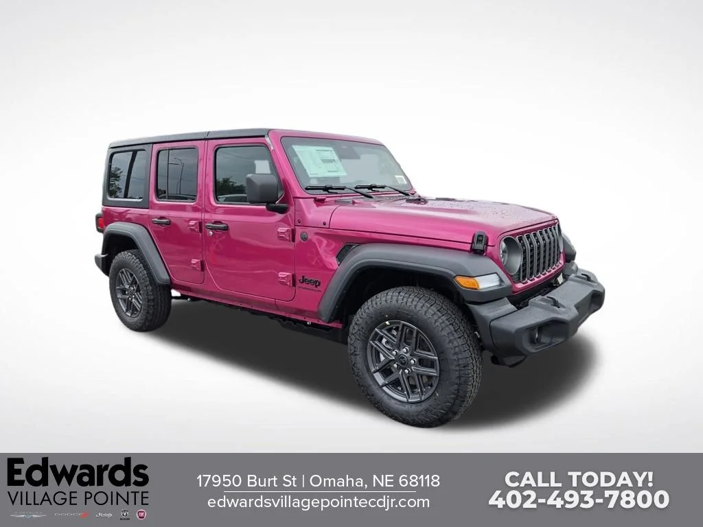 New 2026 Red Jeep Sport S image 1