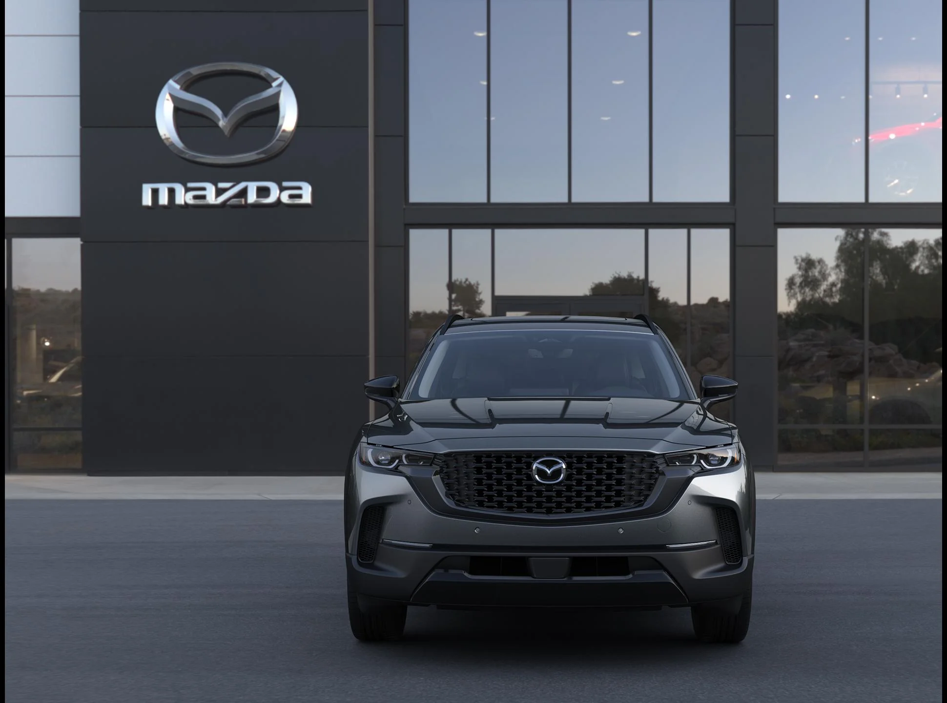 New 2026 Machine Gray Metallic Mazda Premium AWD image 6