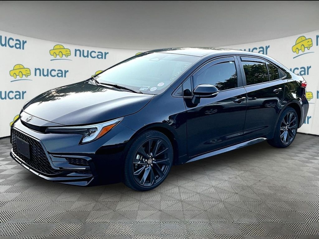 Certified Used 2023 Black Toyota SE image 3