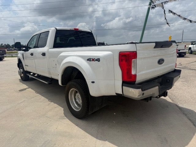 Used 2017 White Ford XLT Crew Cab Long Bed DRW 4WD image 3
