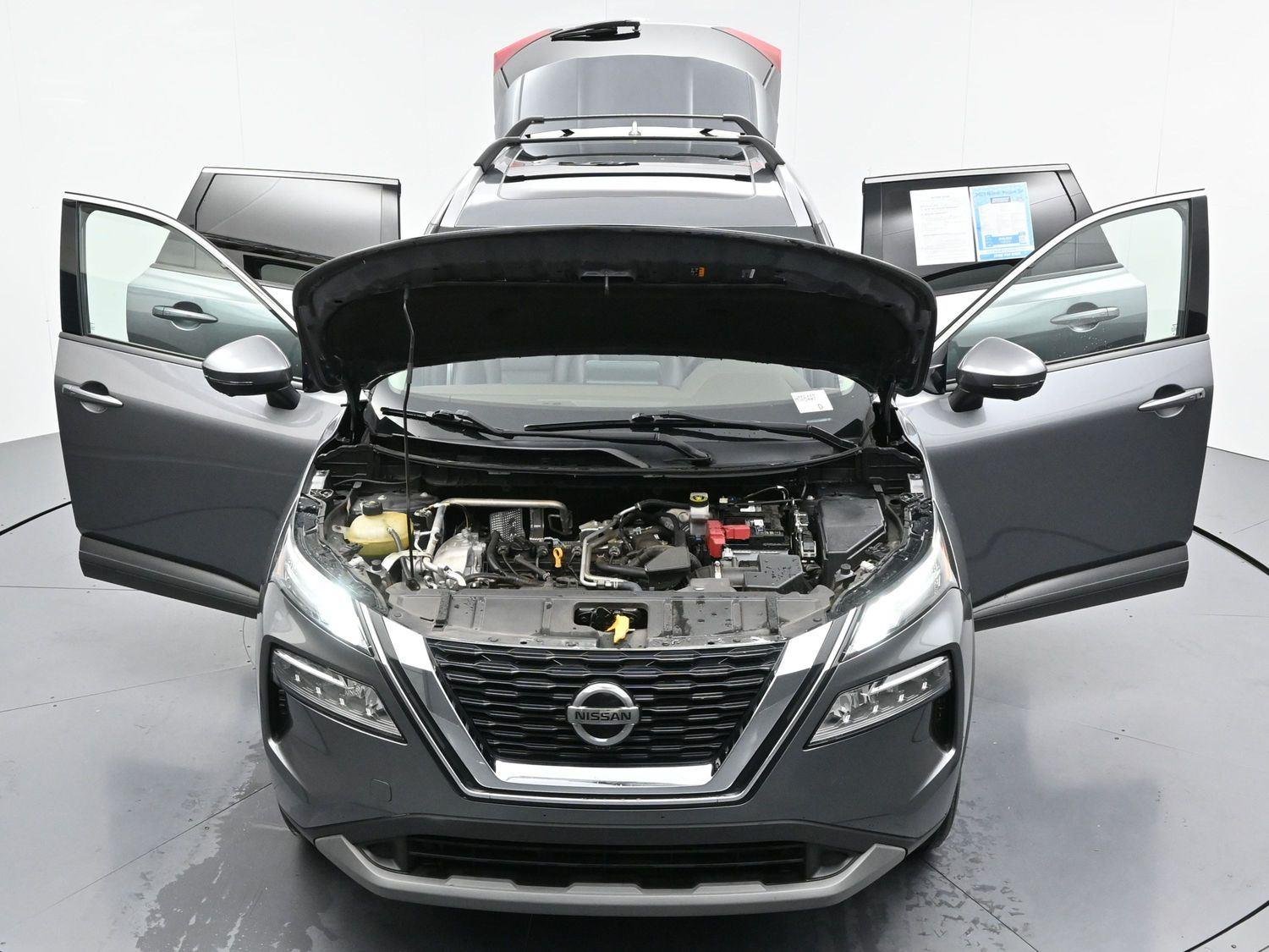 Used 2021 Gun Metallic Nissan SV image 43