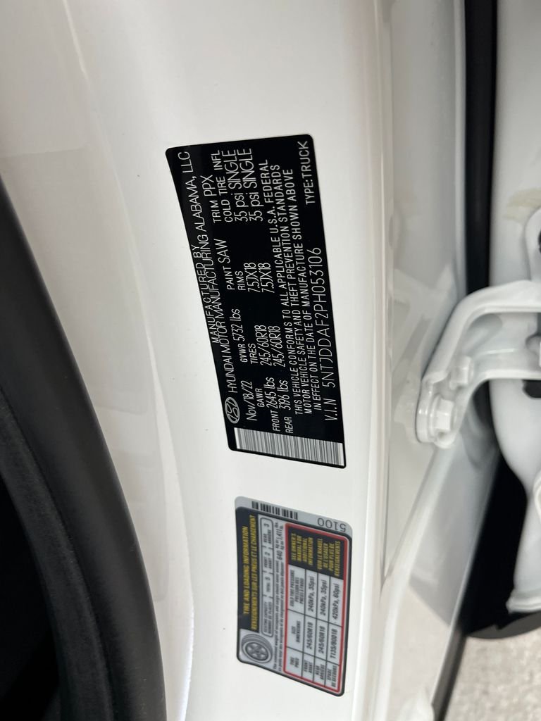 Used 2023 White Hyundai SEL Premium image 24