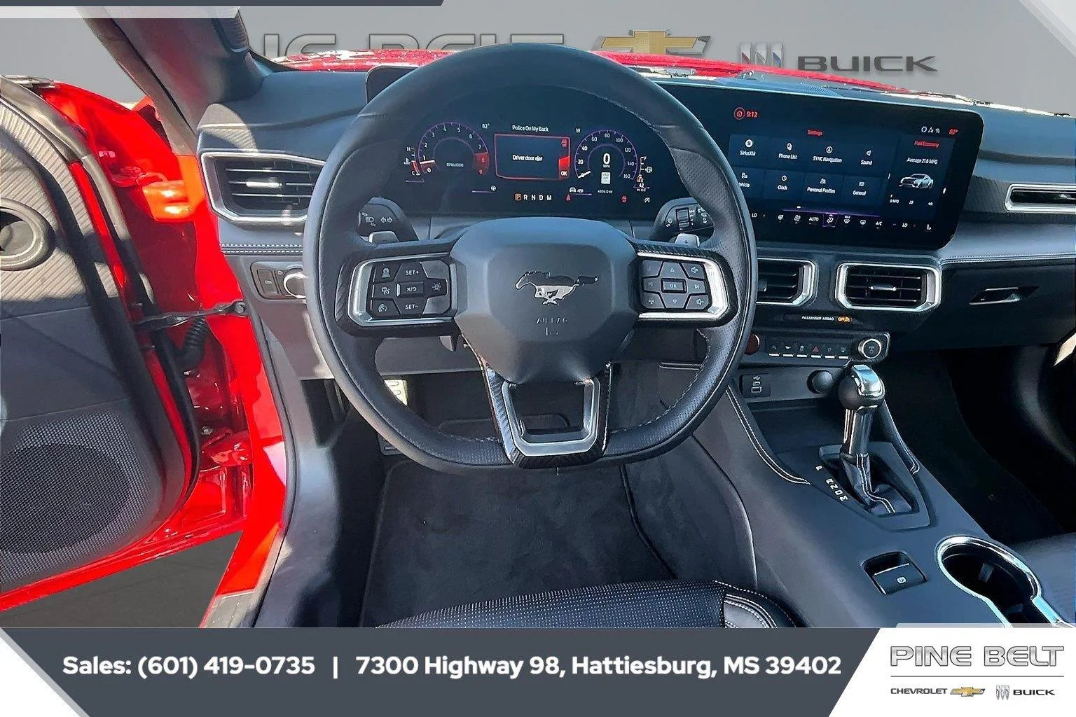 Used 2025 Race Red Ford GT Premium image 5