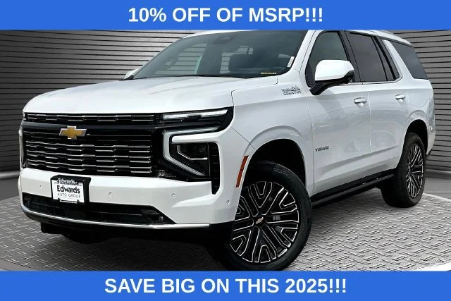 New 2025 Iridescent Pearl Tricoat Chevrolet High Country image 1