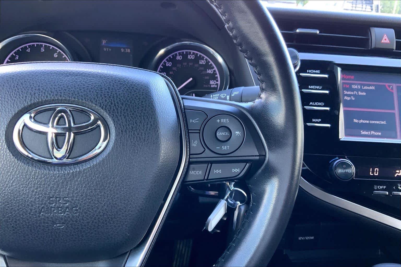 Used 2019 Celestial Silver Metallic Toyota SE image 24
