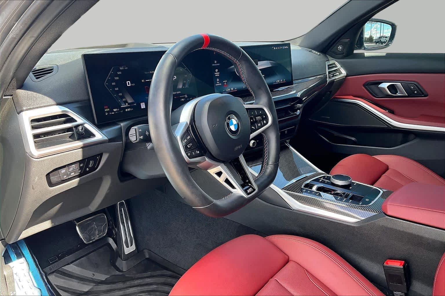 Used 2025 Skyscraper Grey Metallic BMW M340i xDrive image 17