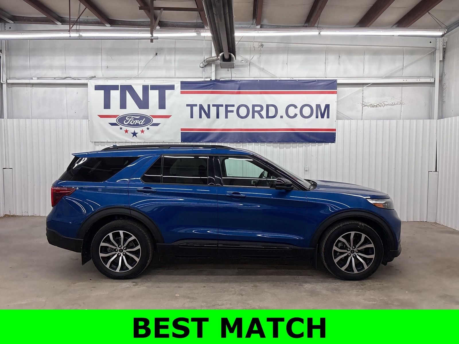 Blue 2020 Ford Explorer ST AWD SUV / Crossover All-Wheel Drive Automatic