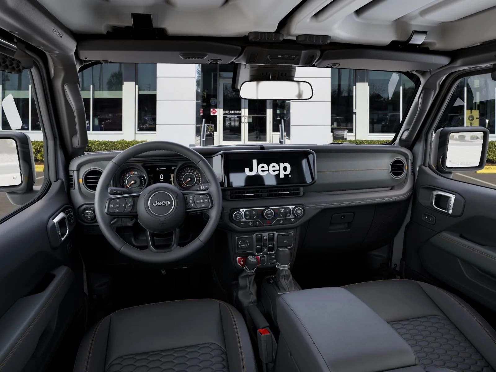 New 2026 Bright White Clearcoat Jeep Mojave image 48
