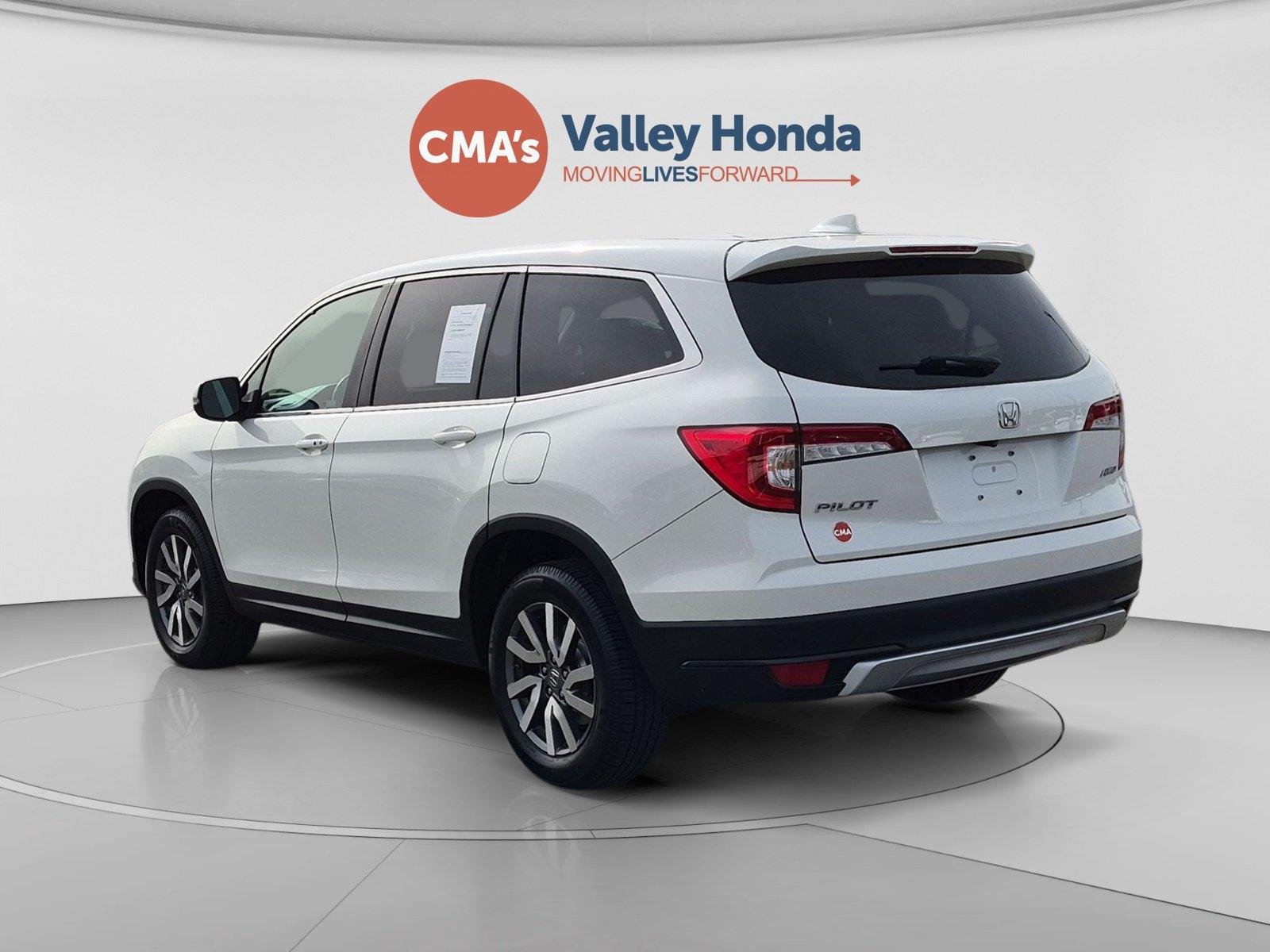 Used 2019 White Diamond Pearl Honda EX-L image 3