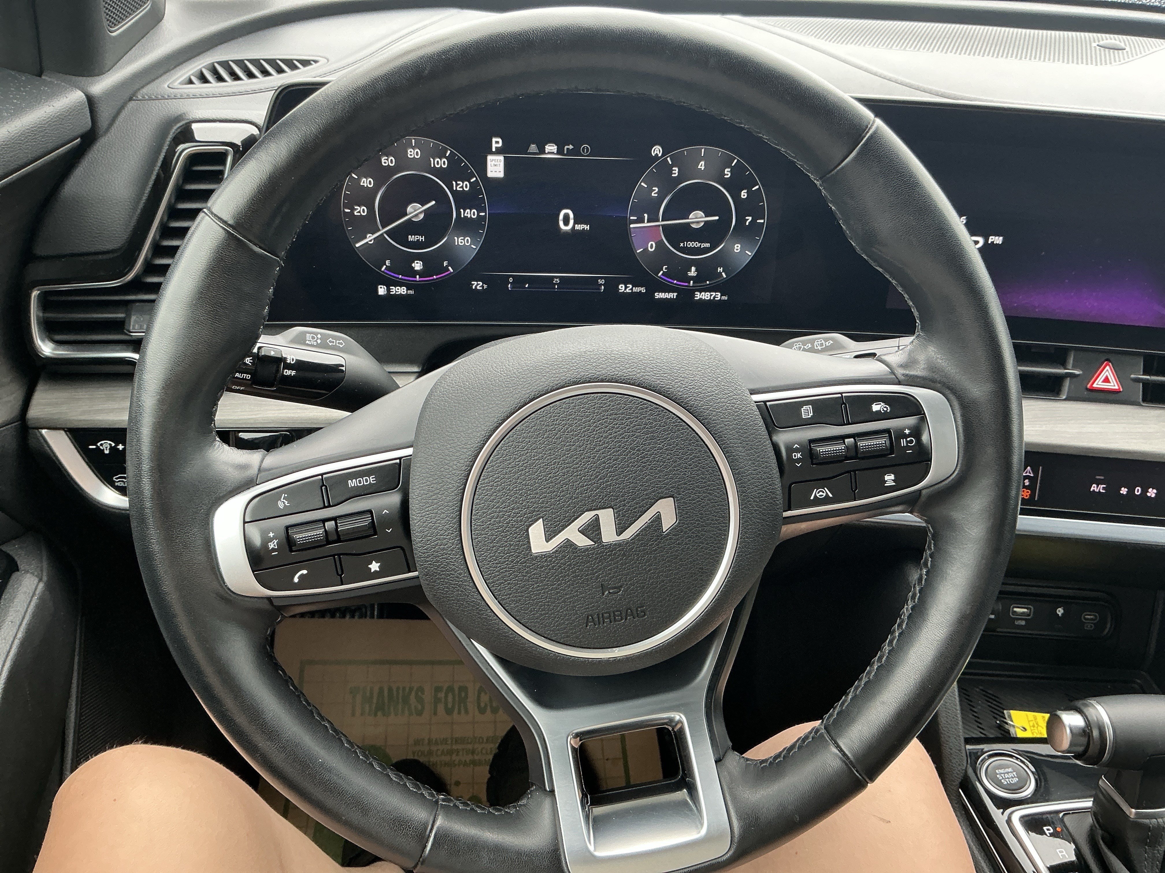 Certified Used 2024 Wolf Gray/Ebony Black Roof Kia X-Pro Prestige image 16